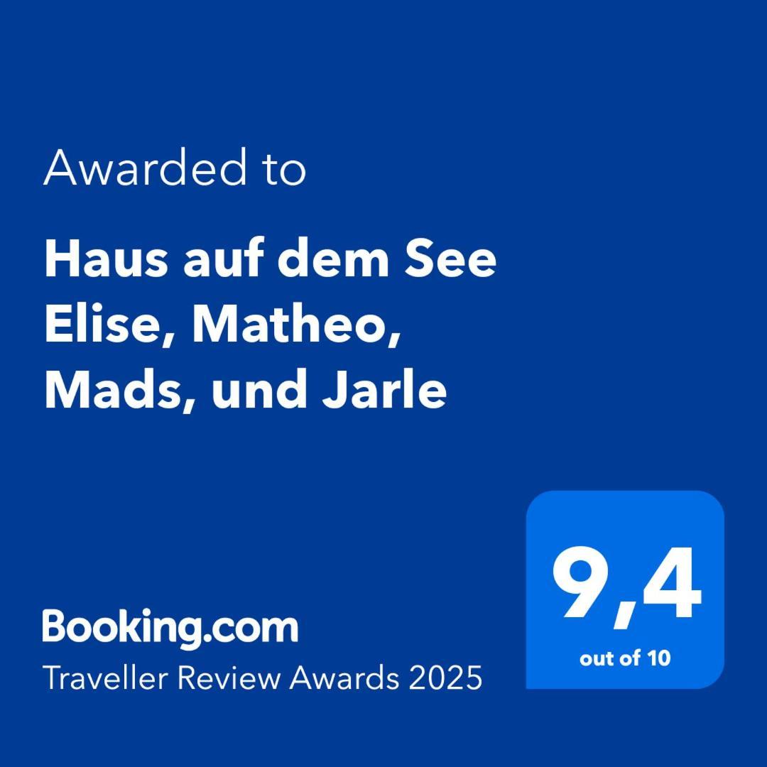 Haus Auf Dem See Elise, Matheo, Mads, Und Jarle Ferchesar Buitenkant foto